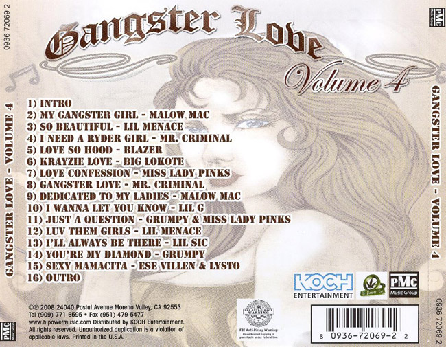 Gangster Love Volume 4 Chicano Rap